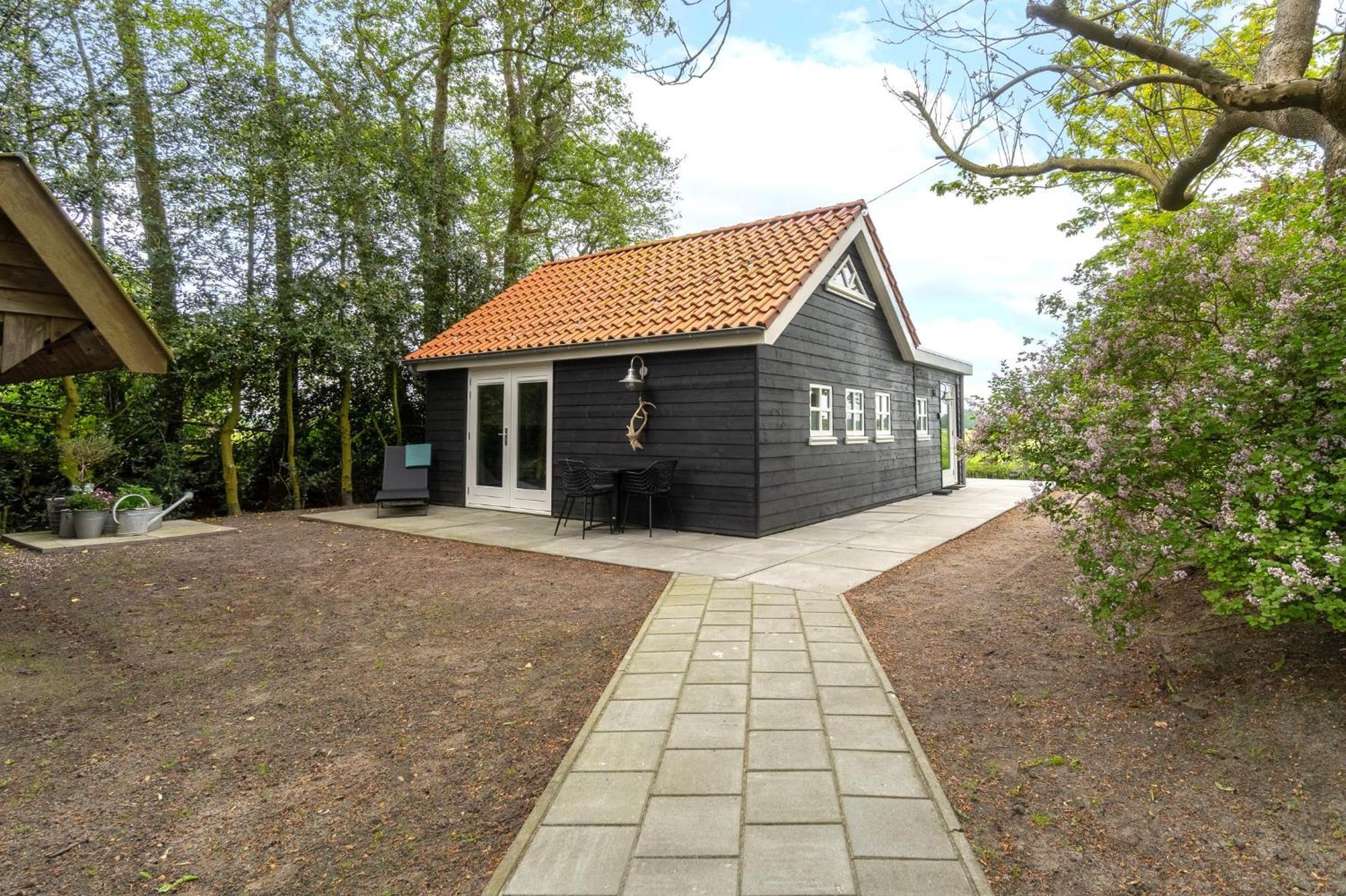 Prive In Een Bosrijke Omgeving Welkom Bij Gastenverblijf Het Ontsnapte Schaap In Jubbega Exterior photo